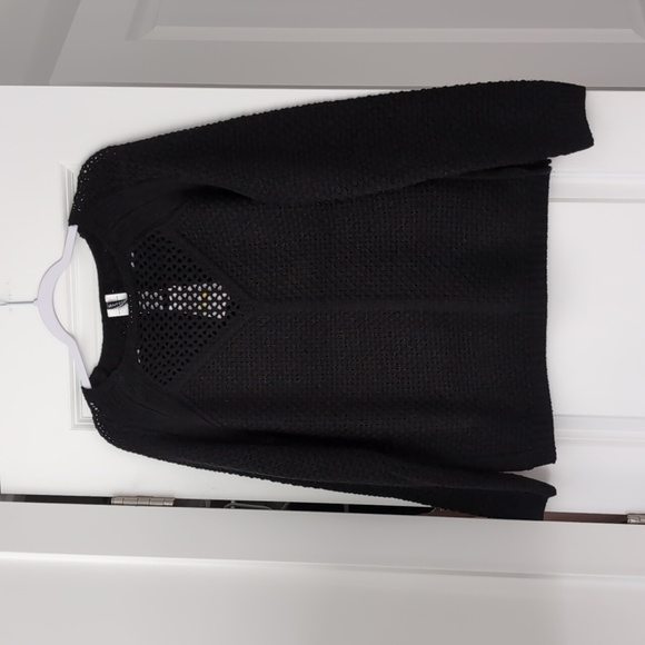 NWT Jantzen Boat Neck Crochet Sweater - Picture 4 of 8